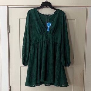 Cupshe Green Mini Dress